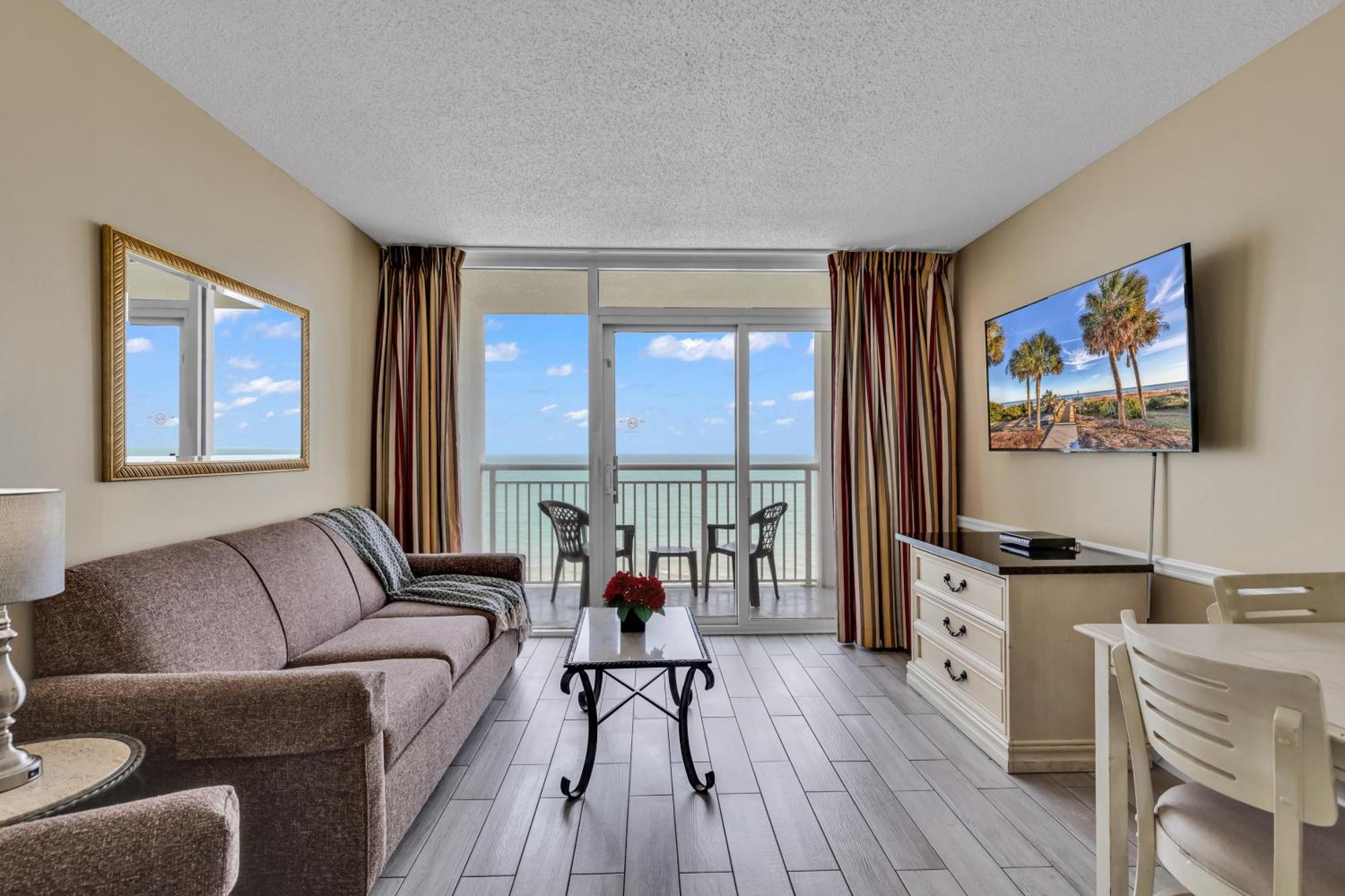 Oceanfront Condo Camelot By The Sea Myrtle Beach Exterior foto