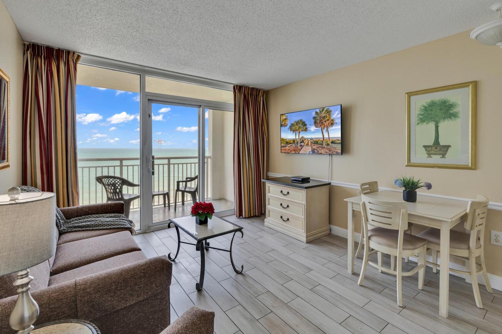 Oceanfront Condo Camelot By The Sea Myrtle Beach Exterior foto