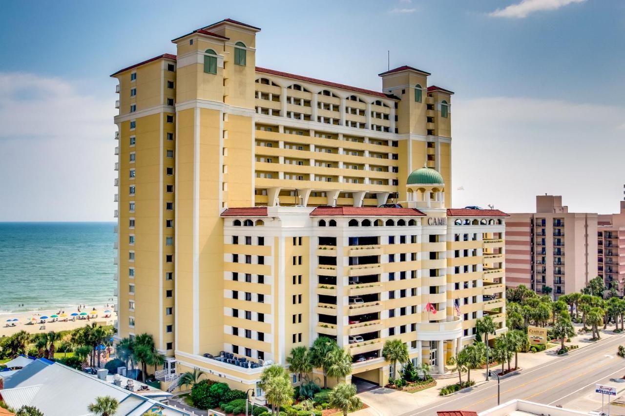 Oceanfront Condo Camelot By The Sea Myrtle Beach Exterior foto